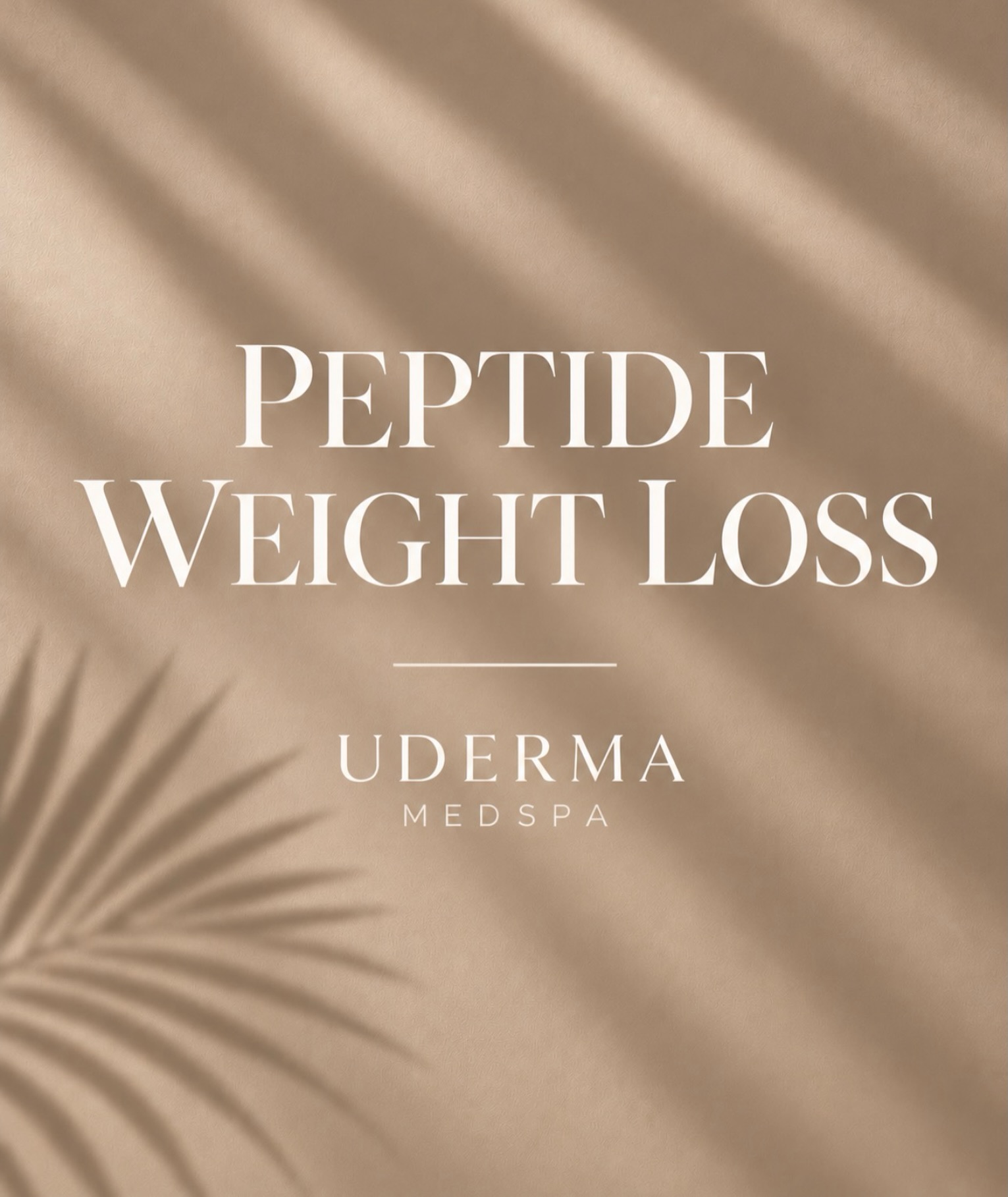 WEIGHT LOSS PEPTIDES — DO IT THE RIGHT WAY. 🤍
